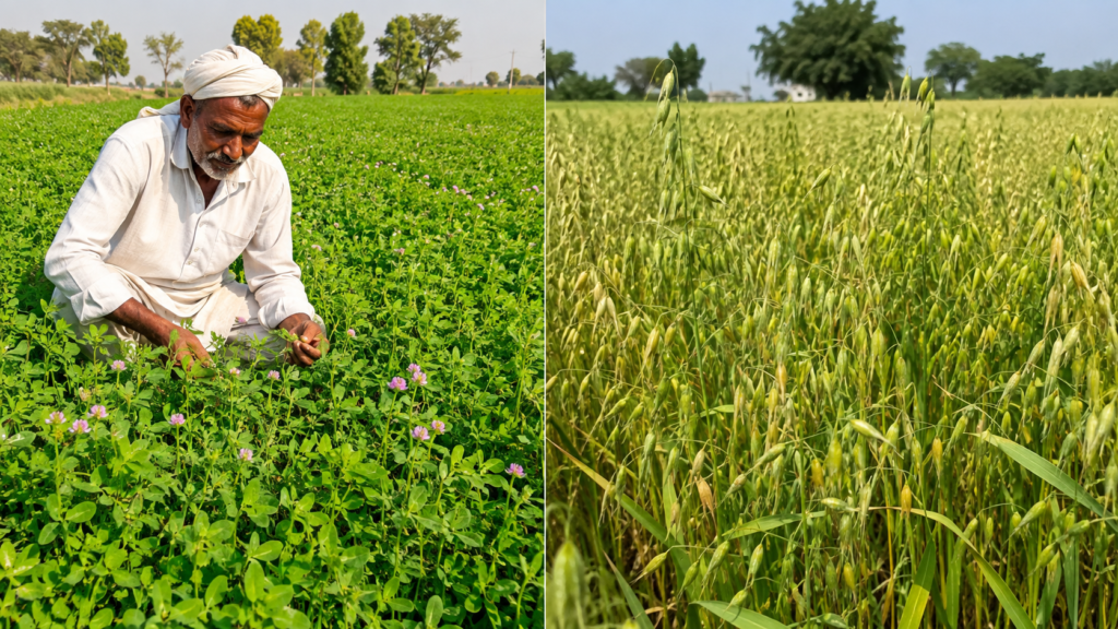 berseem vs oats fodder